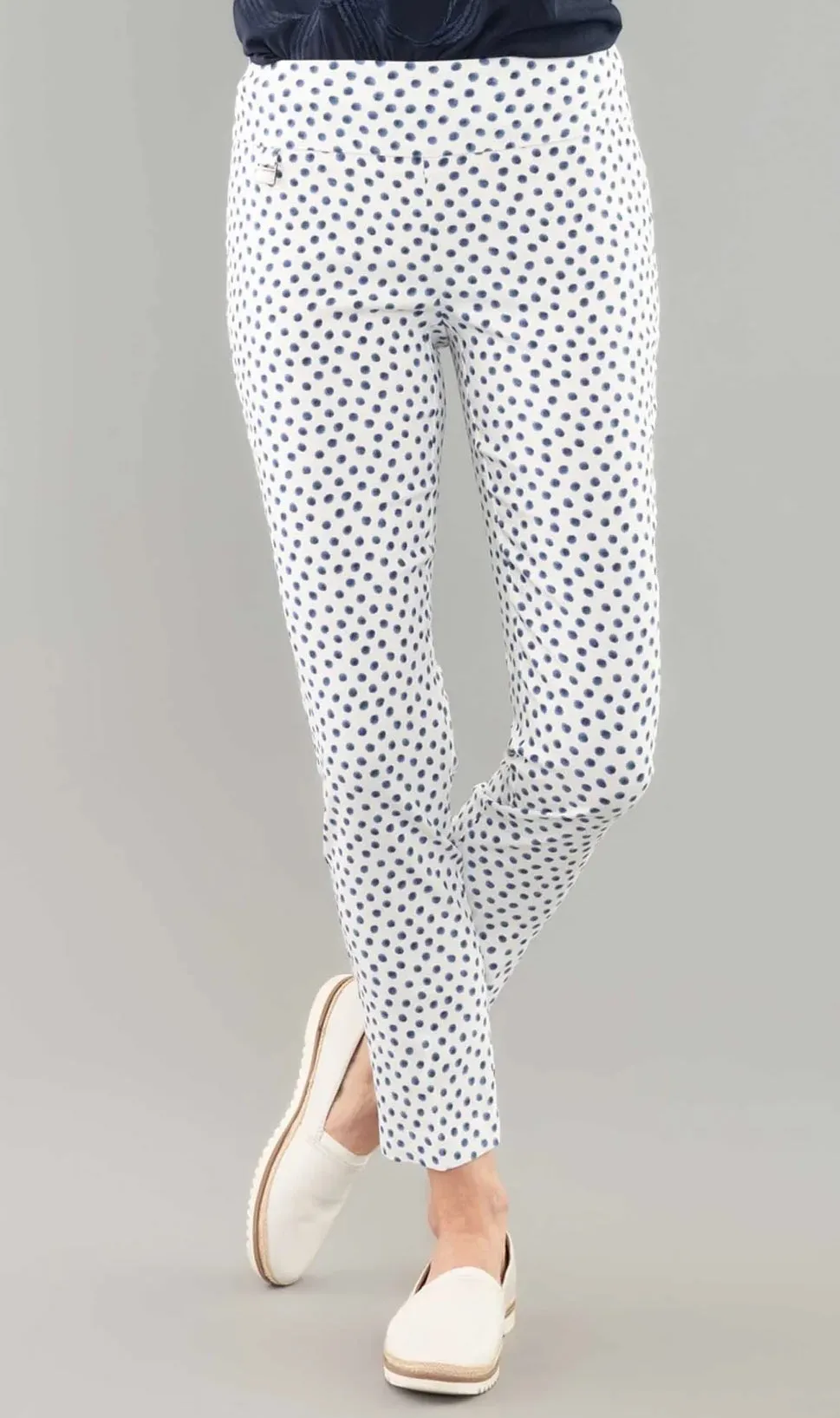 109601 Cabrena Dot Ankle Stretch Pant