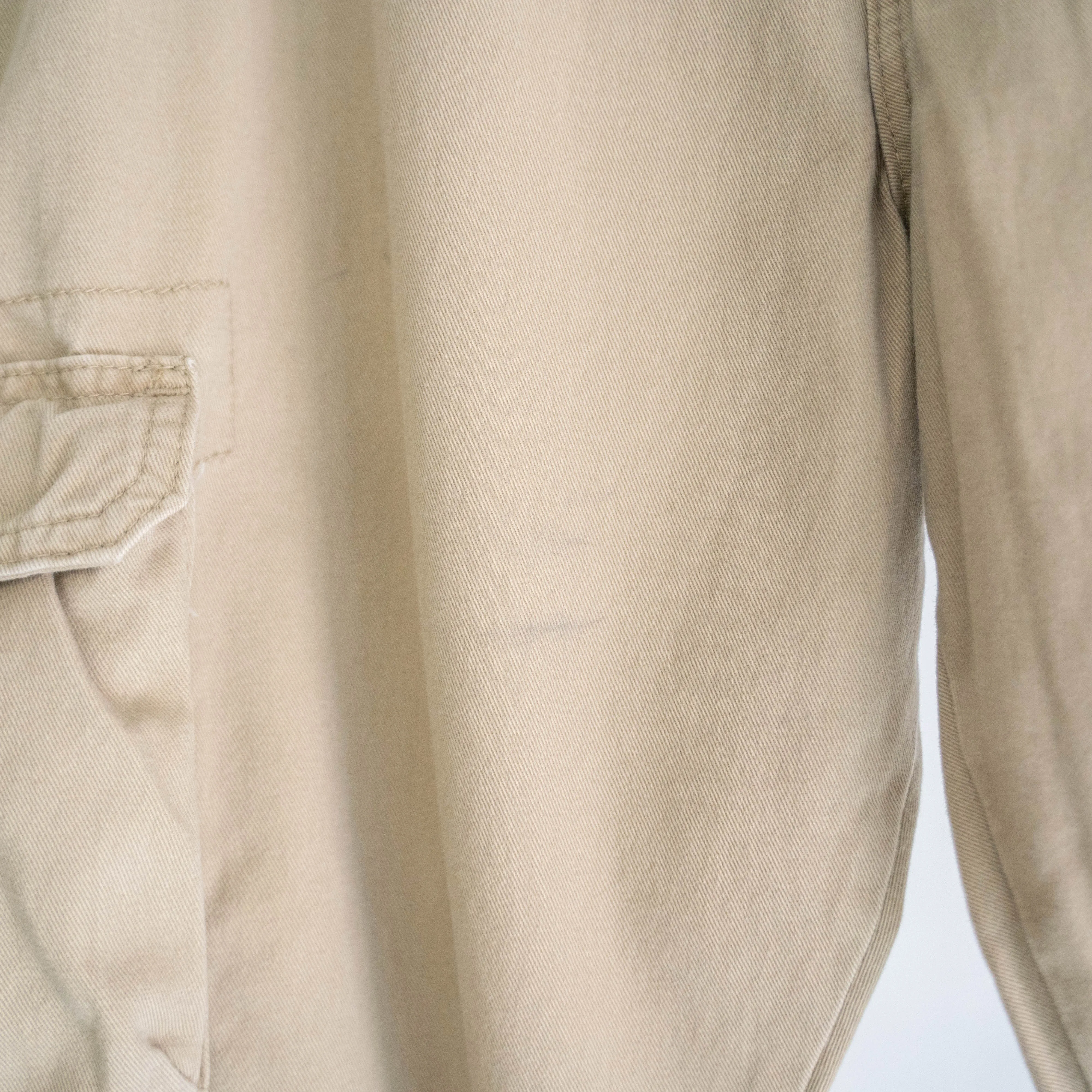 1990-00s 'Wrangler' beige color cargo work pants