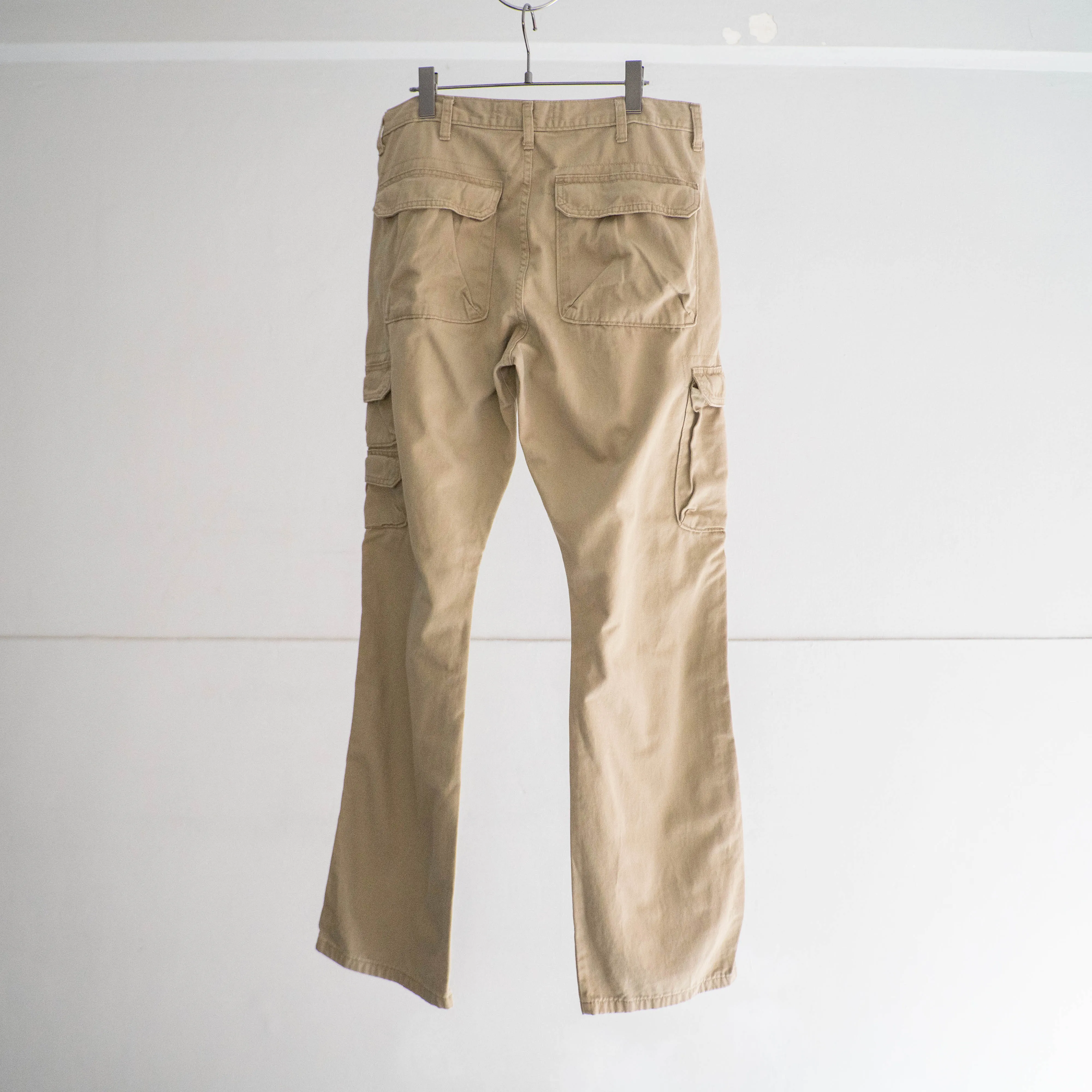 1990-00s 'Wrangler' beige color cargo work pants