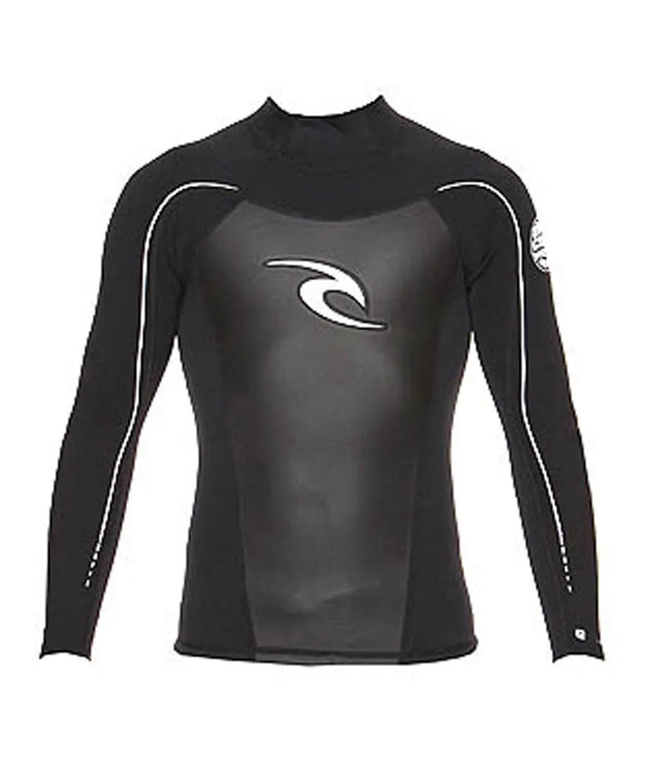 1mm Rip Curl Classic Long Sleeve Jacket Neoprene Top Back Zip