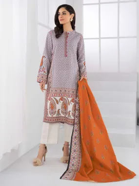 2 Piece Khaddar Suit-Printed (Unstitched)