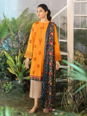 2 Piece Lawn Suit-Embroidered (Unstitched)