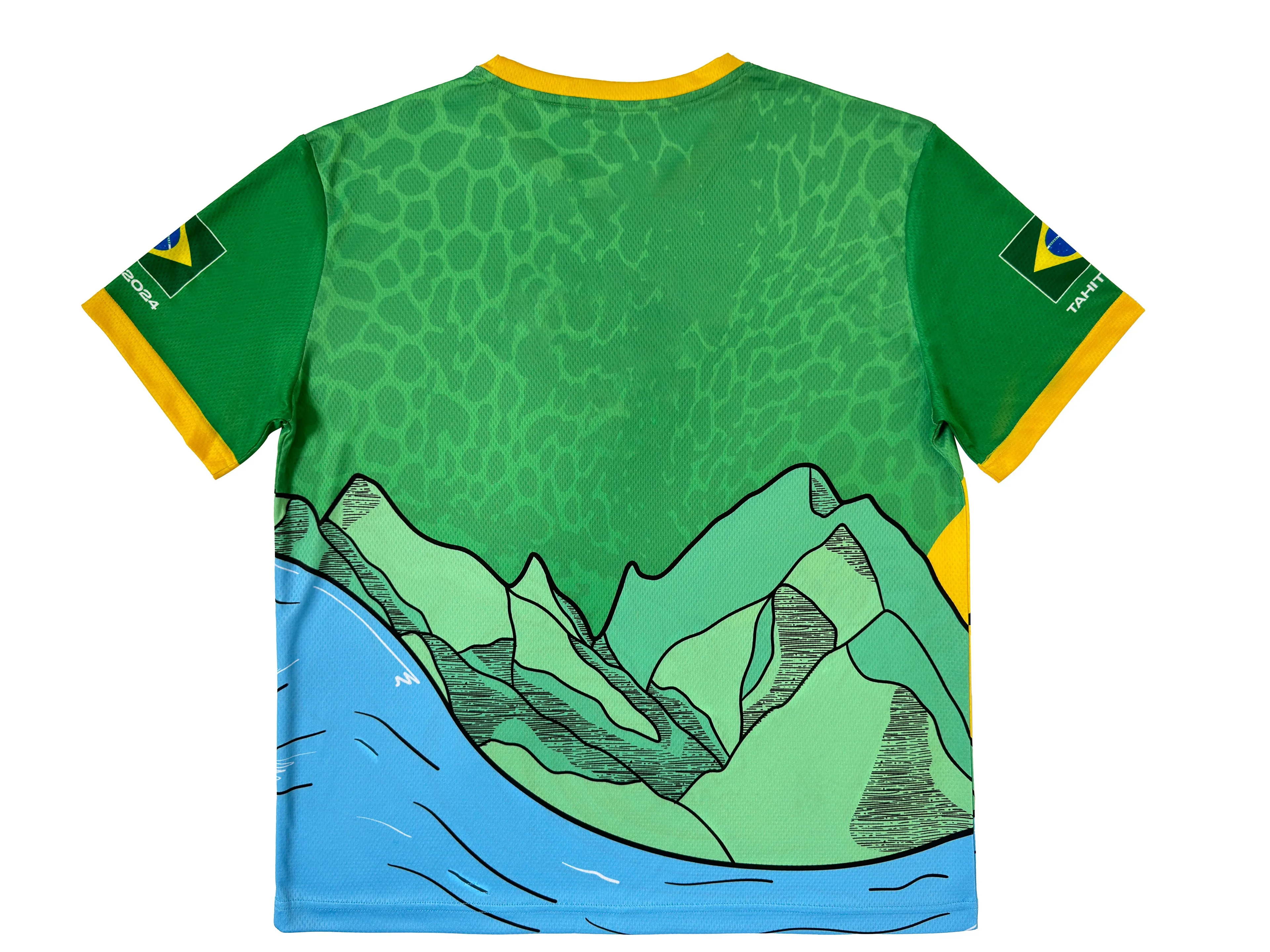 2024 Tahiti Collectible Brazil Jersey