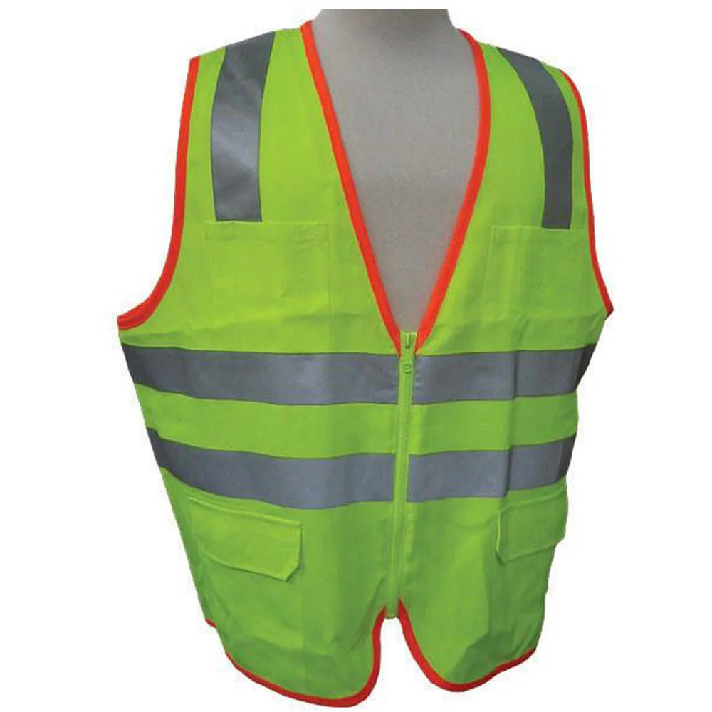 3A Safety - ANSI Certified Safety Vest with Contrasting Outline