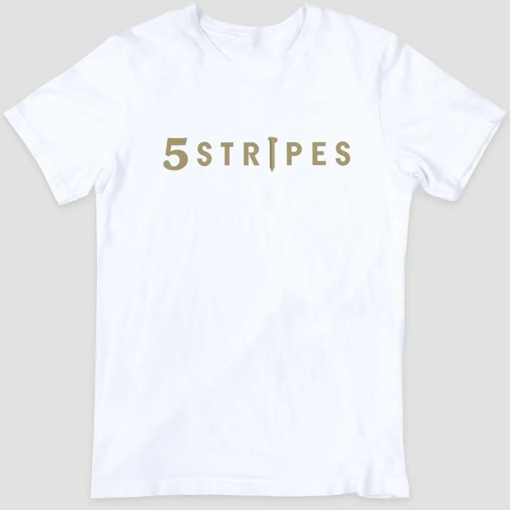 5 Stripes Golden Spike T-Shirt