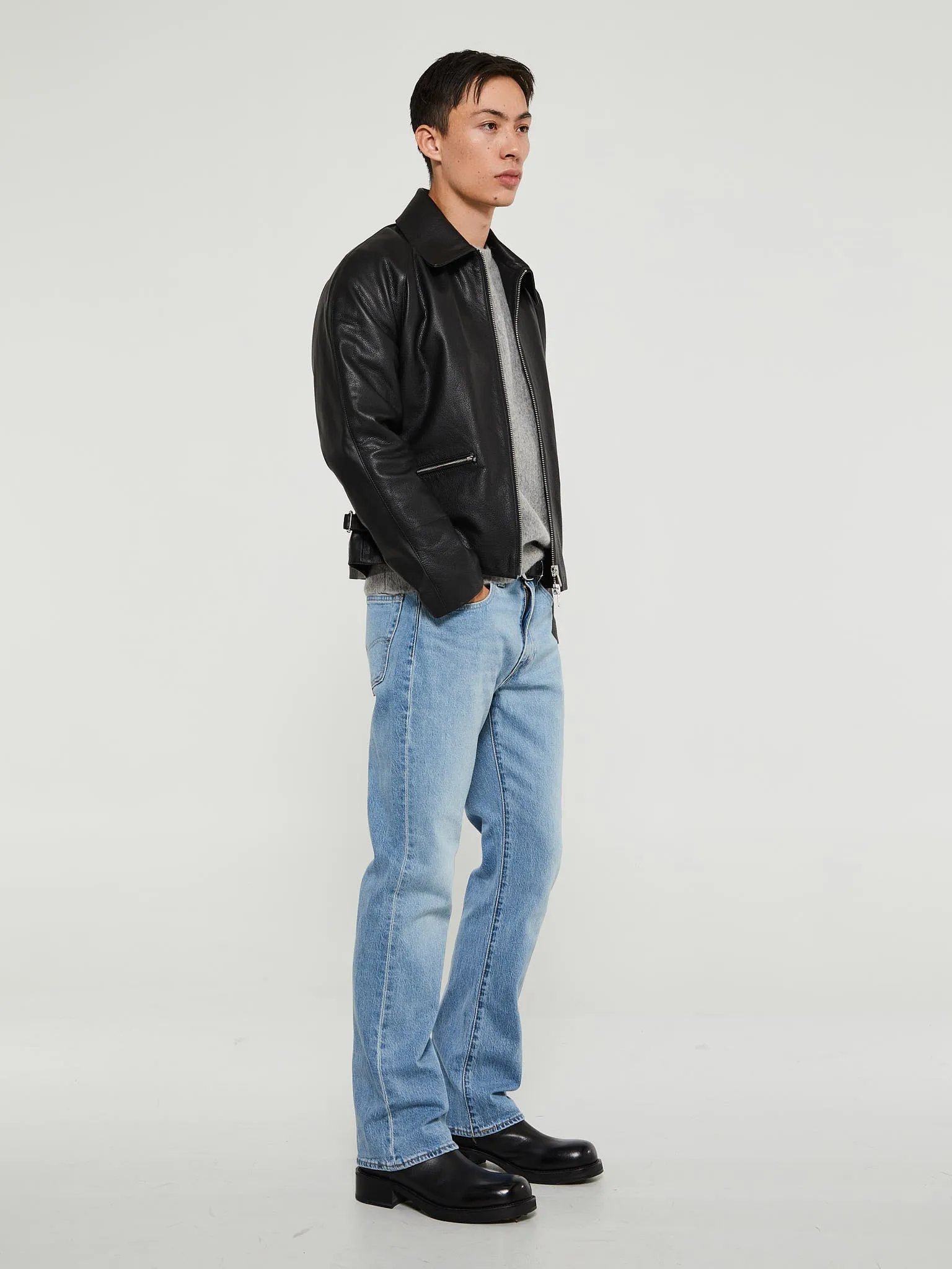 527 Slim Boot Cut Jeans in Its All Fun Med Indigo - Worn In