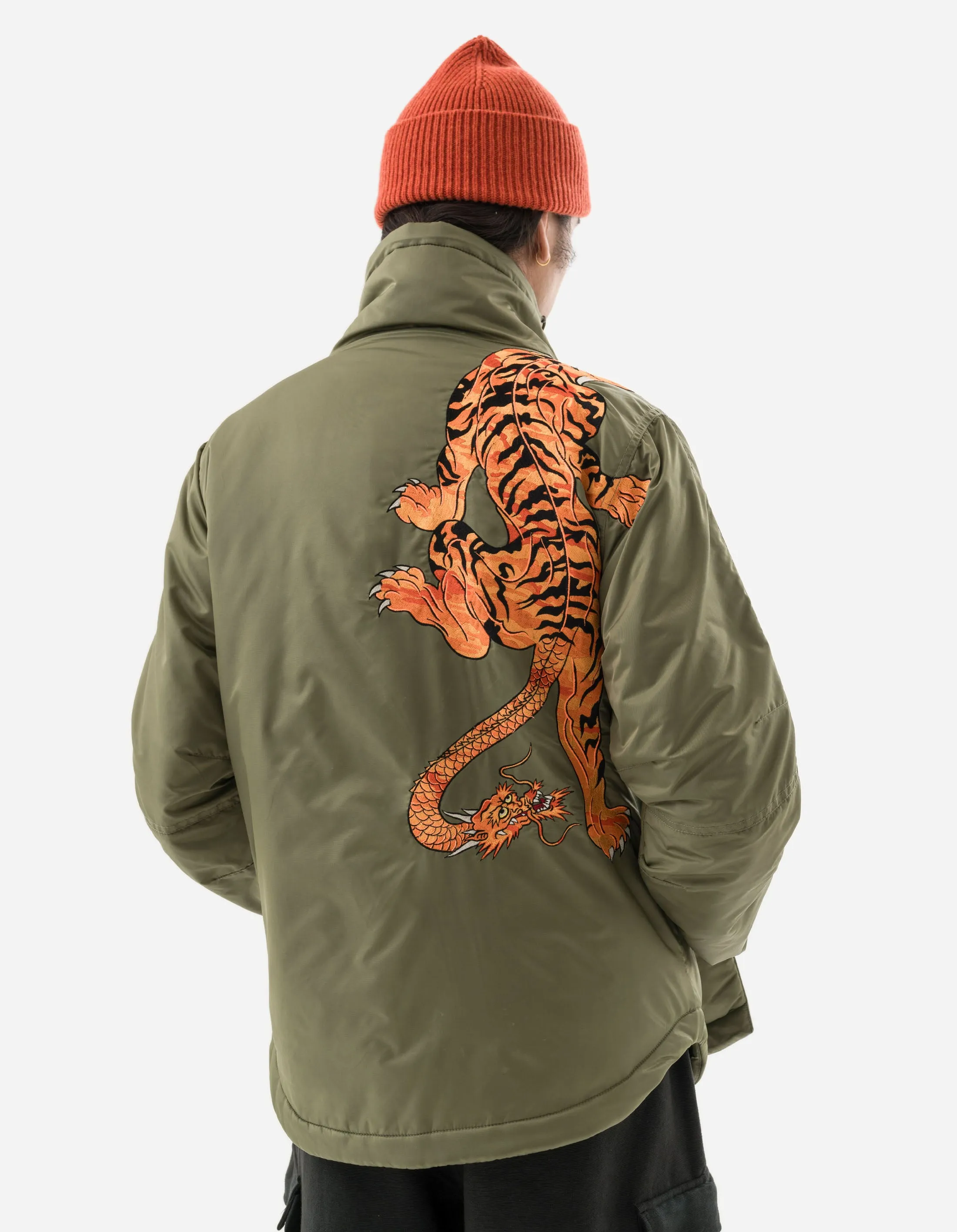 5309 Tibetan Panther Flight Jacket Olive