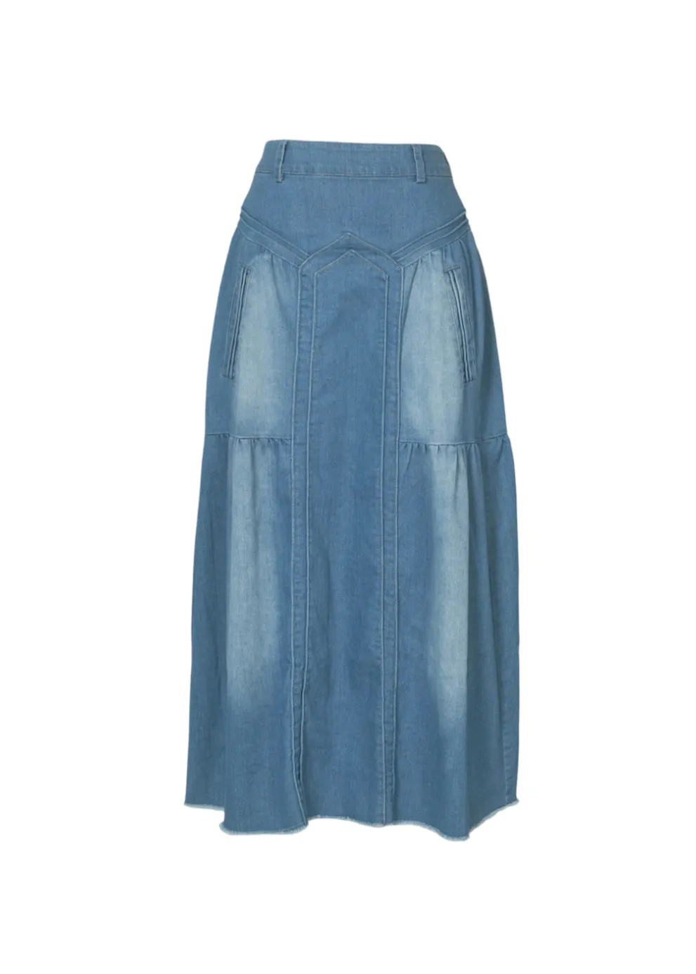 8010 Ursula Denim Skirt