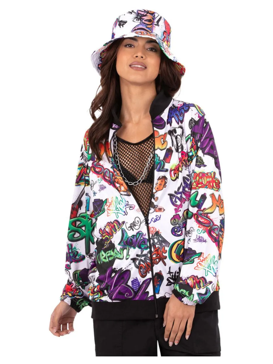 90s Hip Hop Graffiti Jacket