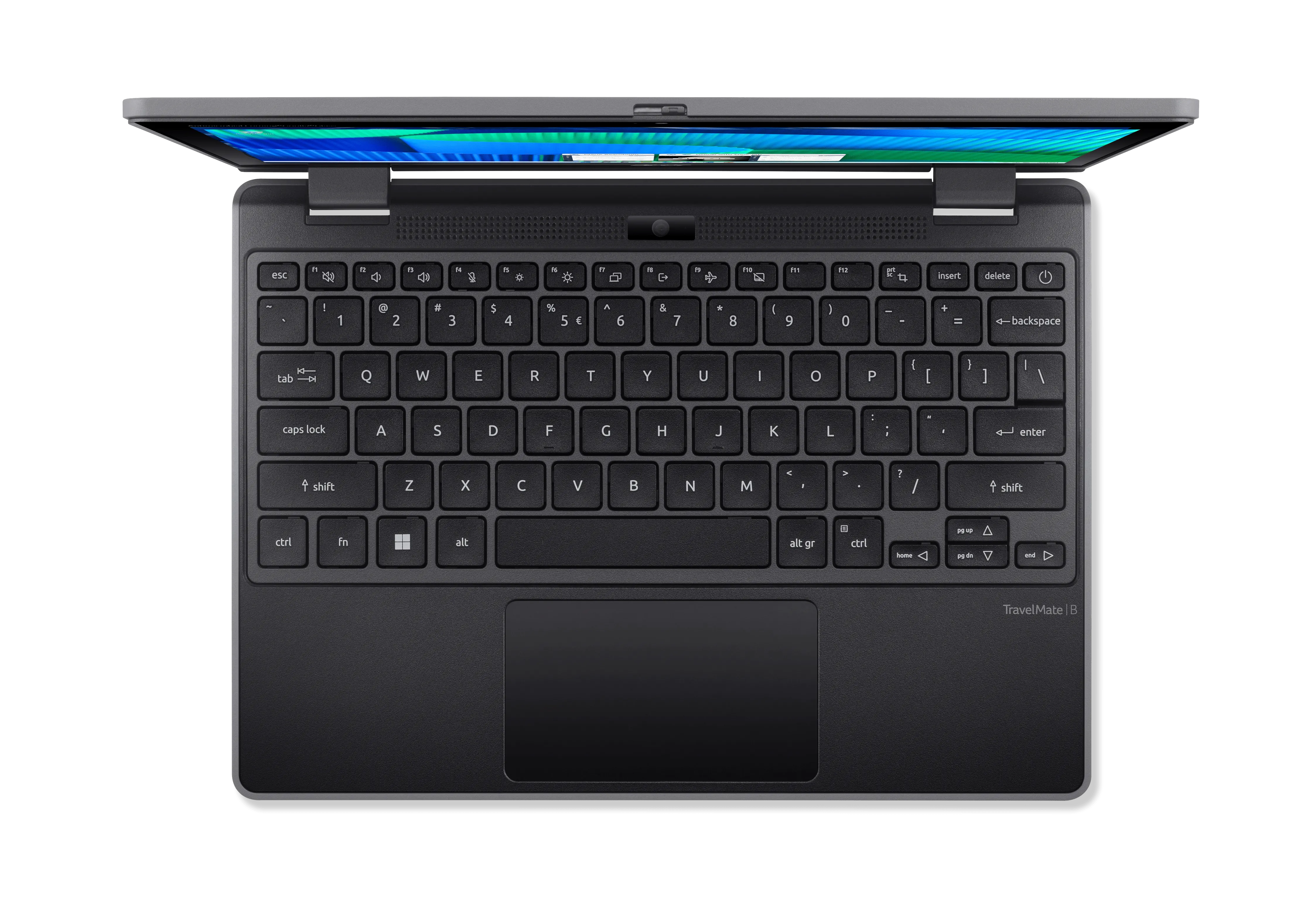 ACER TravelMate B3 Spin - 11.6" - IPS Touchscreen - Intel N200  - 8 GB RAM - 256 GB - Win 11 Pro Education - Shale Black