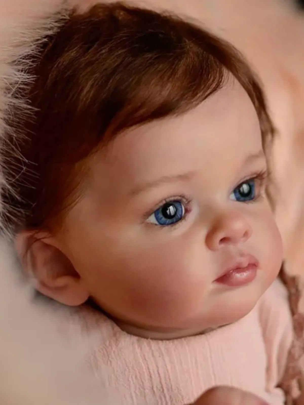 Adorable Angelic Baby Doll with Realistic Features