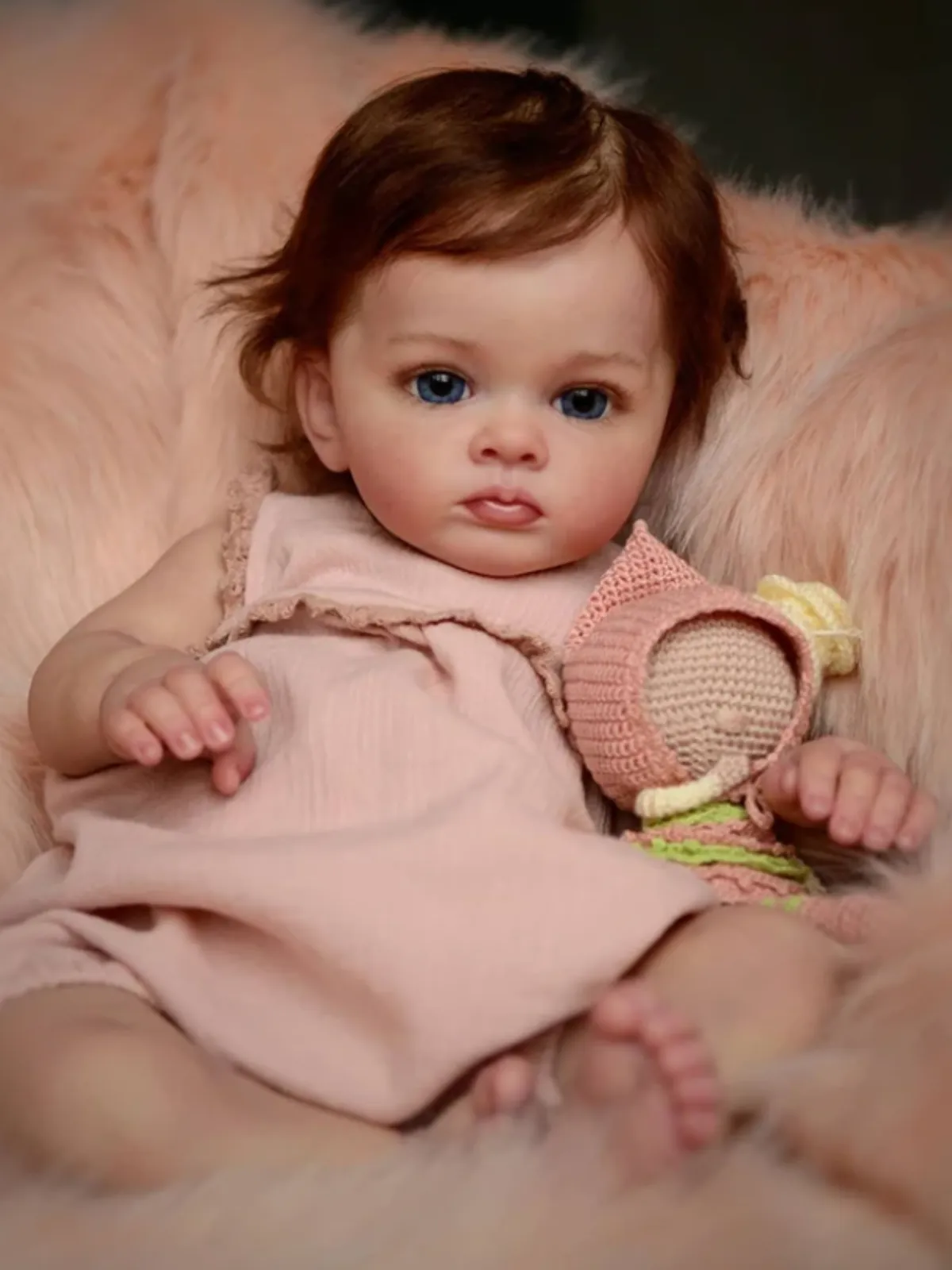 Adorable Angelic Baby Doll with Realistic Features