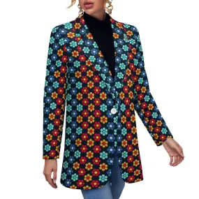 All Over Print Women&#039;s Blazer Women's casual suit