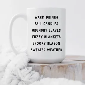 All The Fall Things Mug