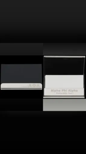 Alpha Curved Business Card Case