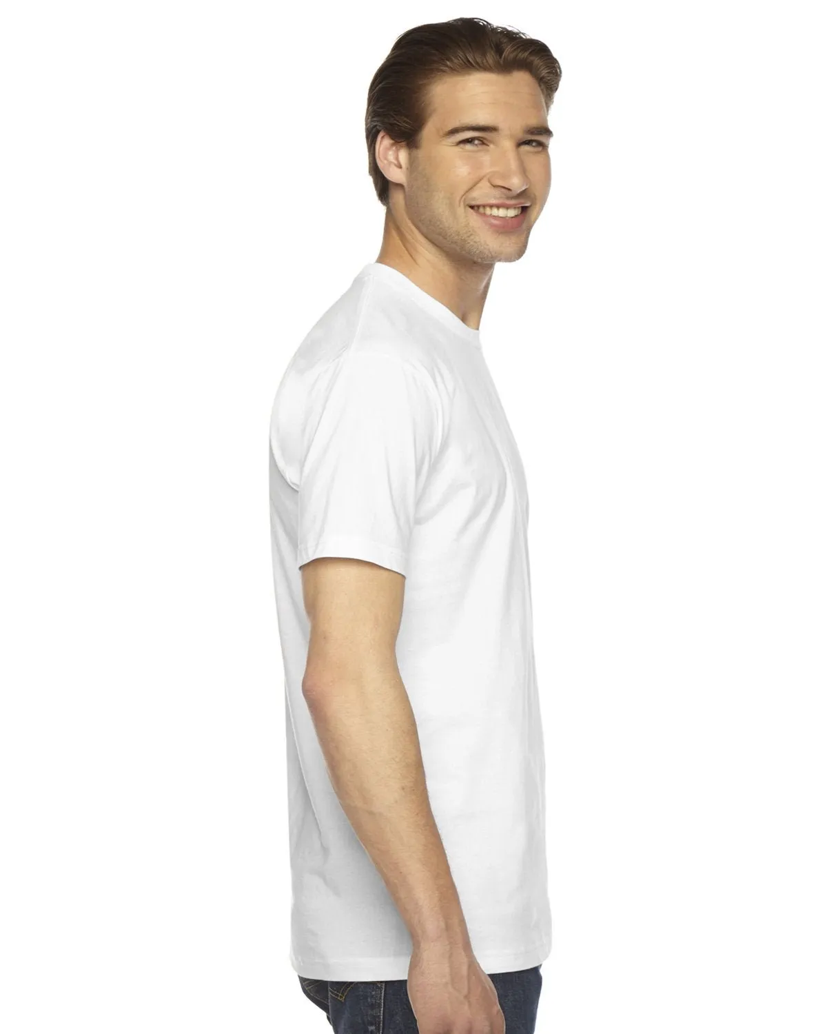 American Apparel 2001 Unisex Fine Jersey USAMade T-Shirt