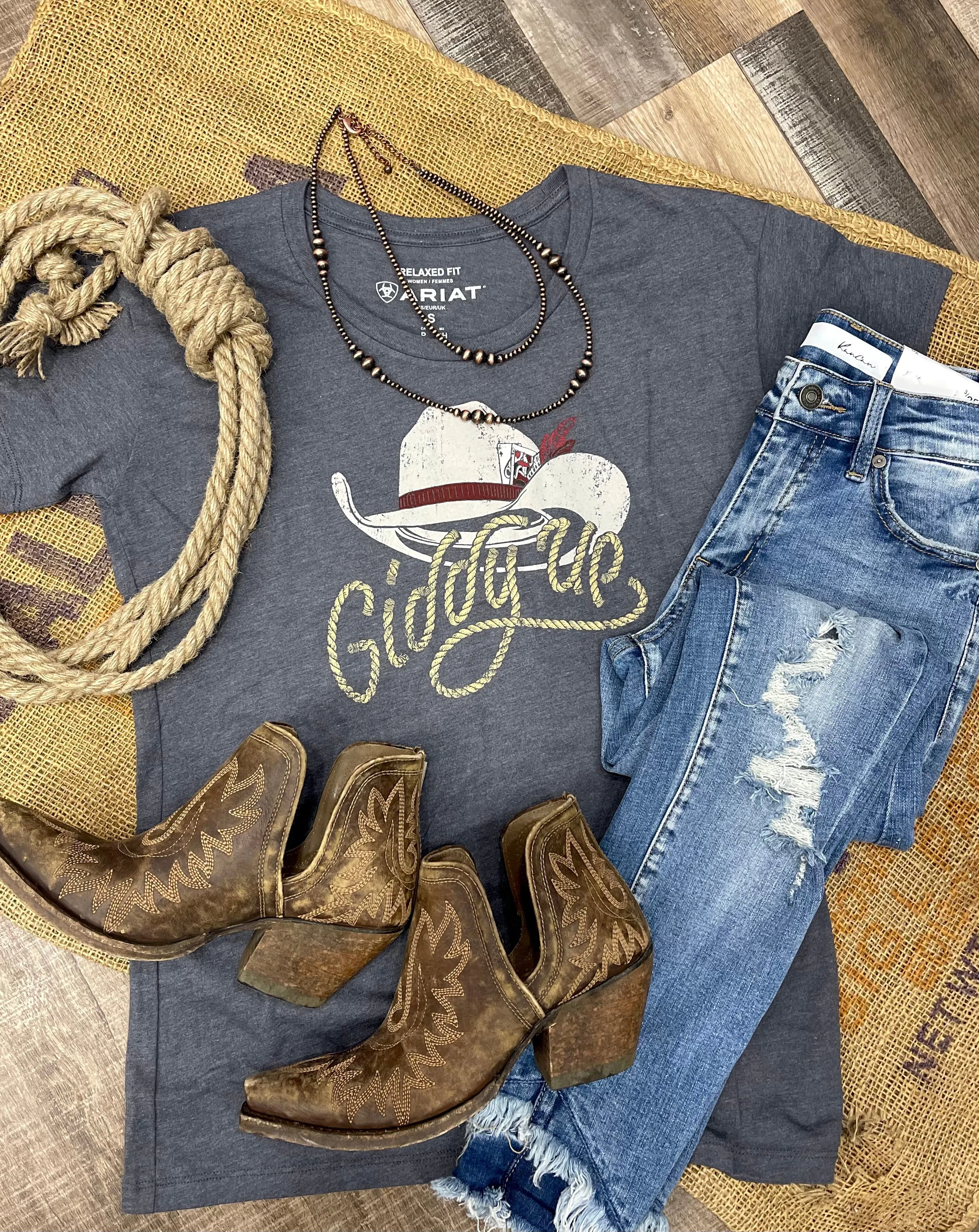 Ariat Cowboy Hat T-Shirt