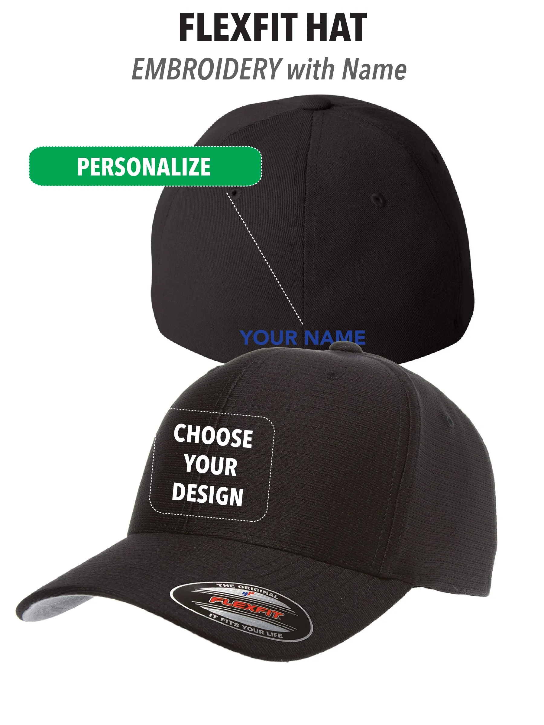 Atascadero Police - FlexFit Hat - PERSONALIZE