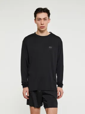 AuraLite Long T-Shirt in Black