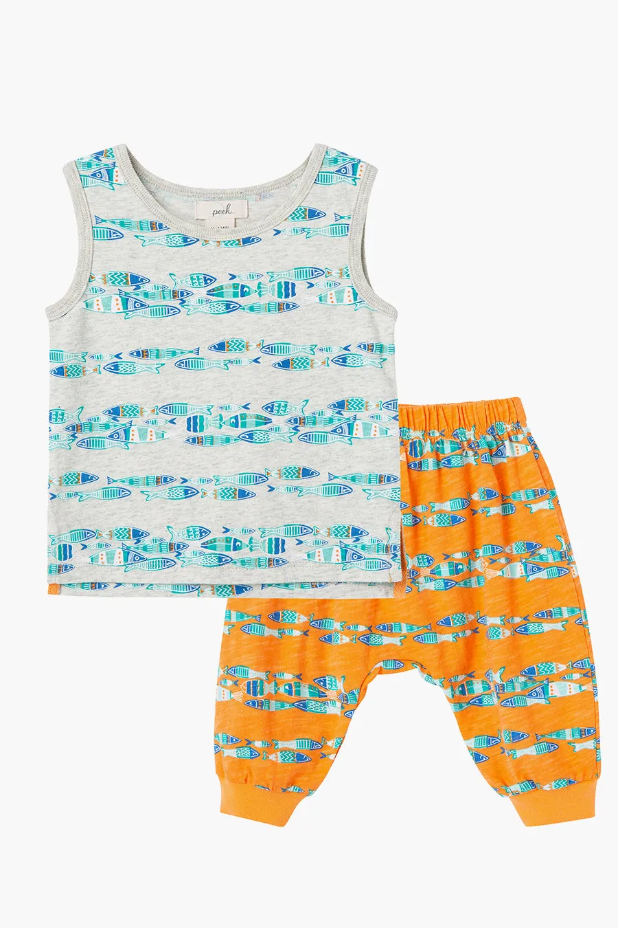 Baby Boys Peek Kids Fish 2-Piece Set