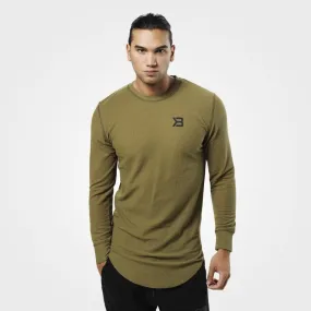 Better Bodies Harlem Thermal L-S - Military Green