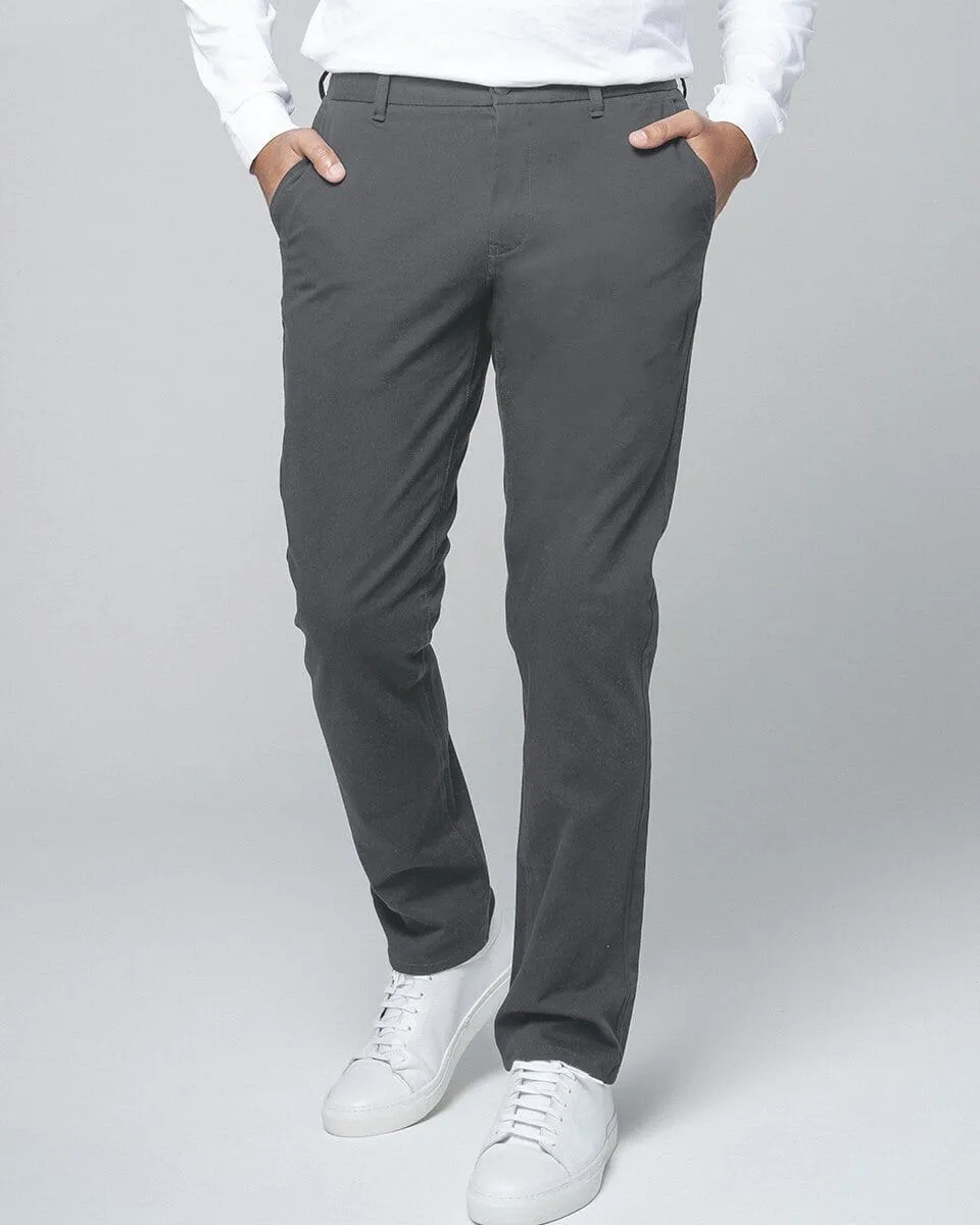 Blackened Pearl | Tech Chino Pants (Slim)