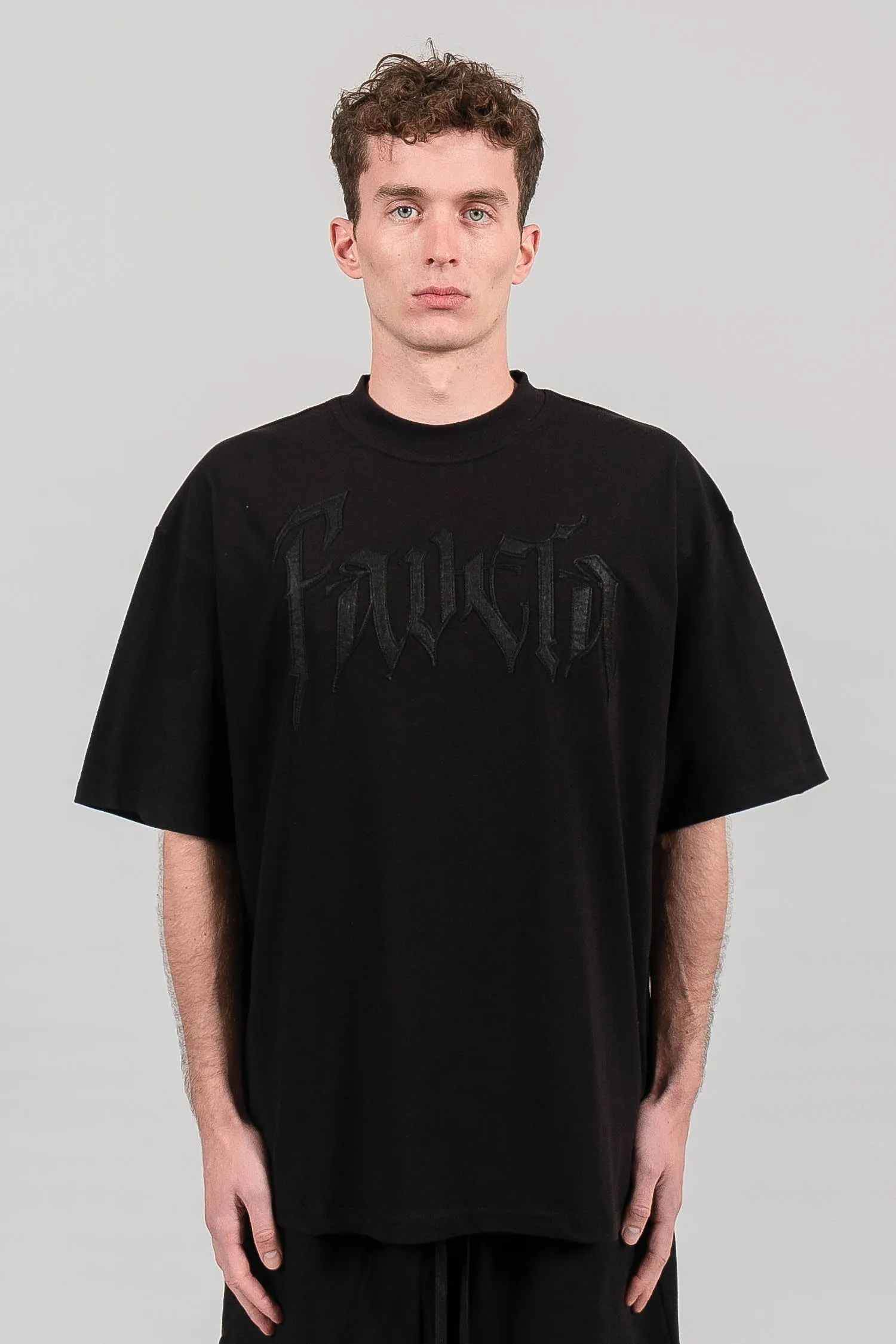 BOLT FLEECE BLACK T-SHIRT