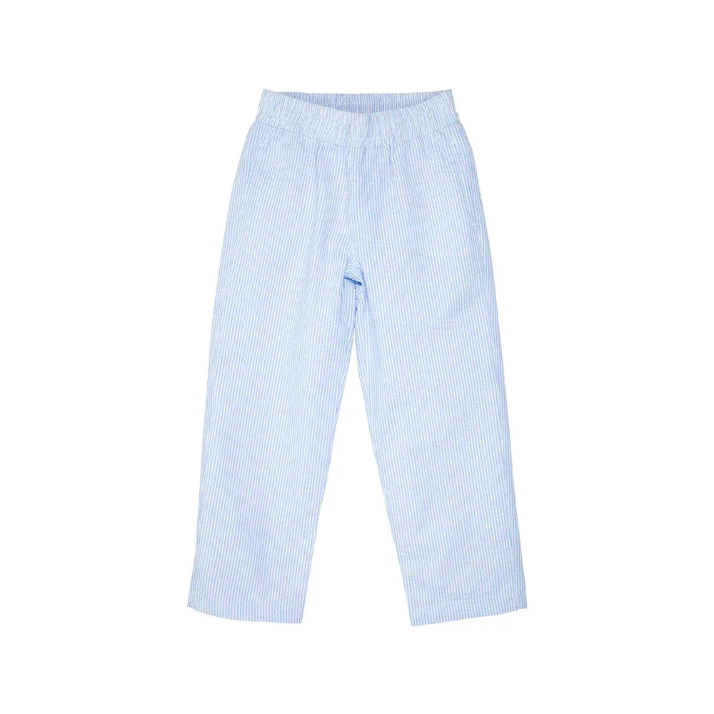 Breakers Blue Seersucker Sheffield Pants