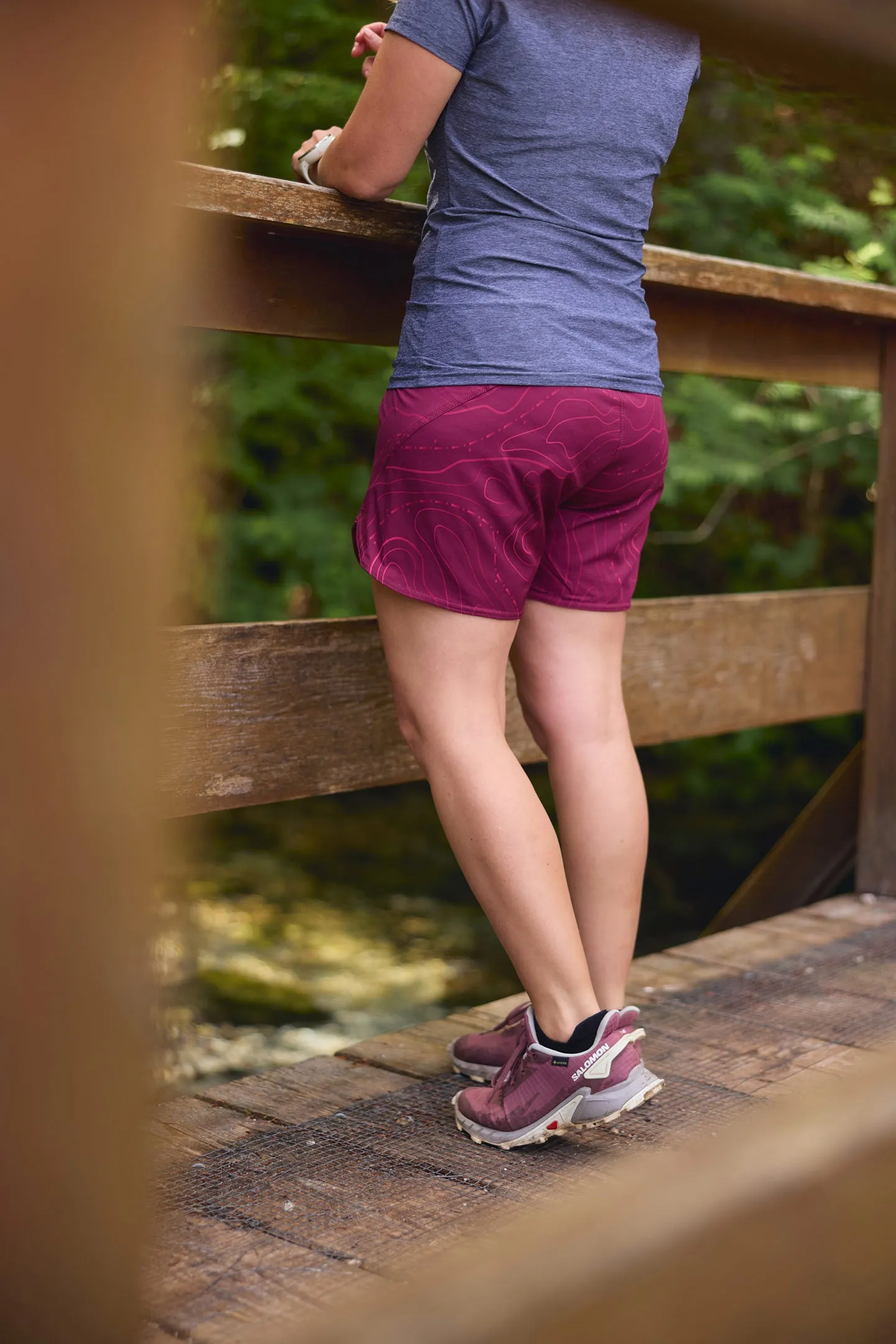 Breeze Shorts Purple Horizon