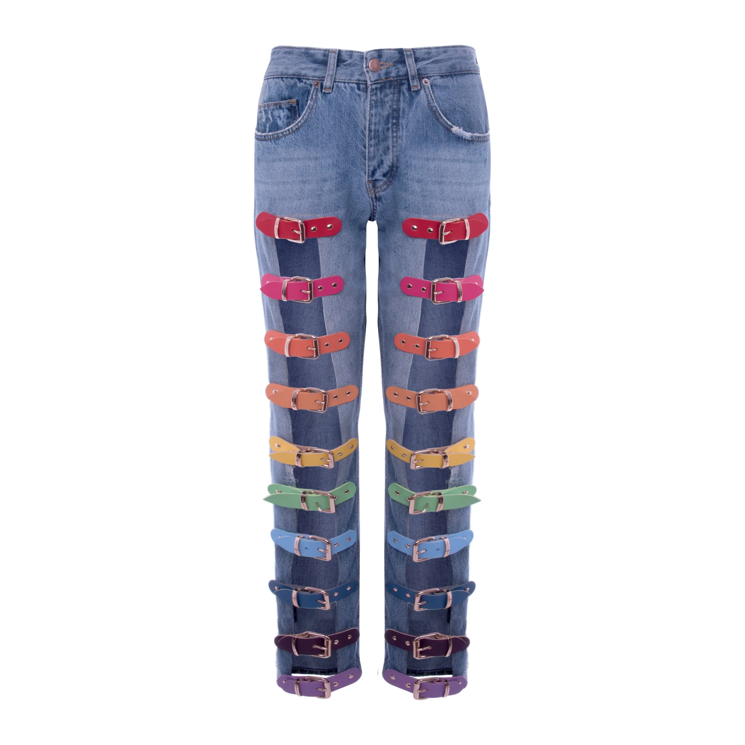 BUCKLE JEANS RAINBOW