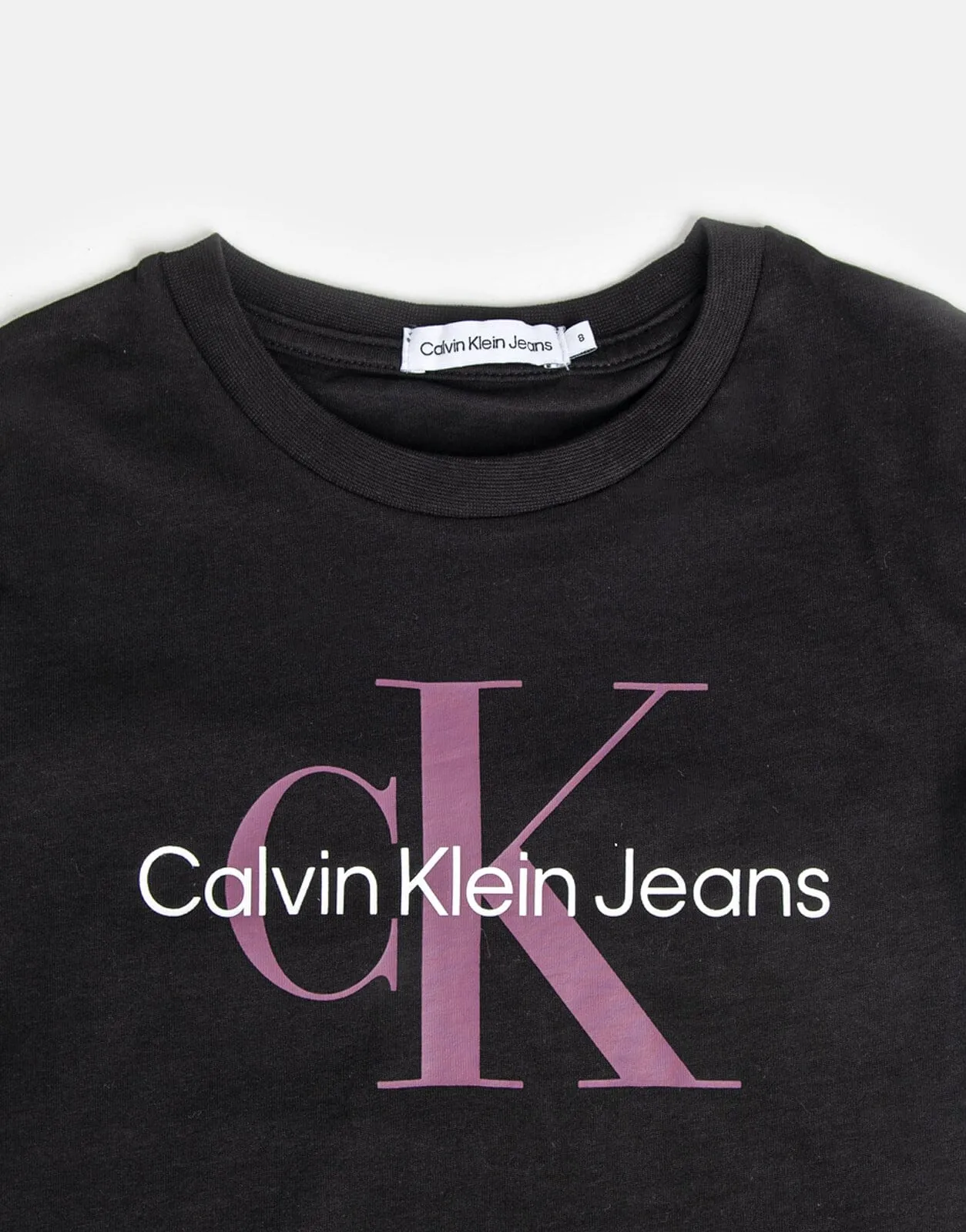 Calvin Klein Kids Monogram Black T-Shirt