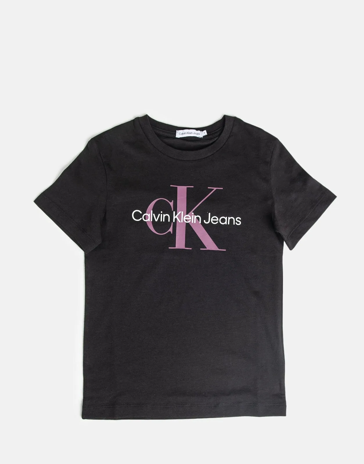 Calvin Klein Kids Monogram Black T-Shirt