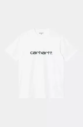 Carhartt SS script T-Shirt White