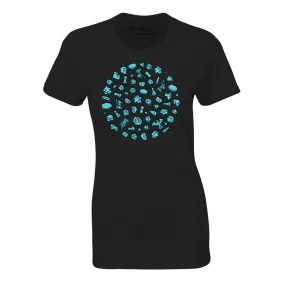 Circle of Crit Fitted T-shirt