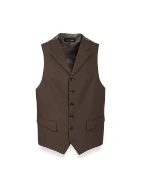 Classic Fit Essential Wool Suit Vest