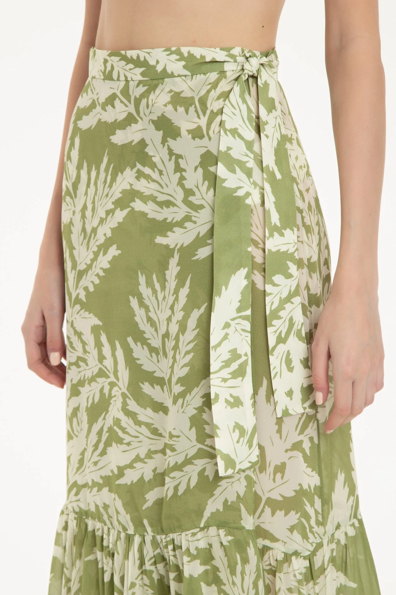 Classic Foliage Pareo Skirt