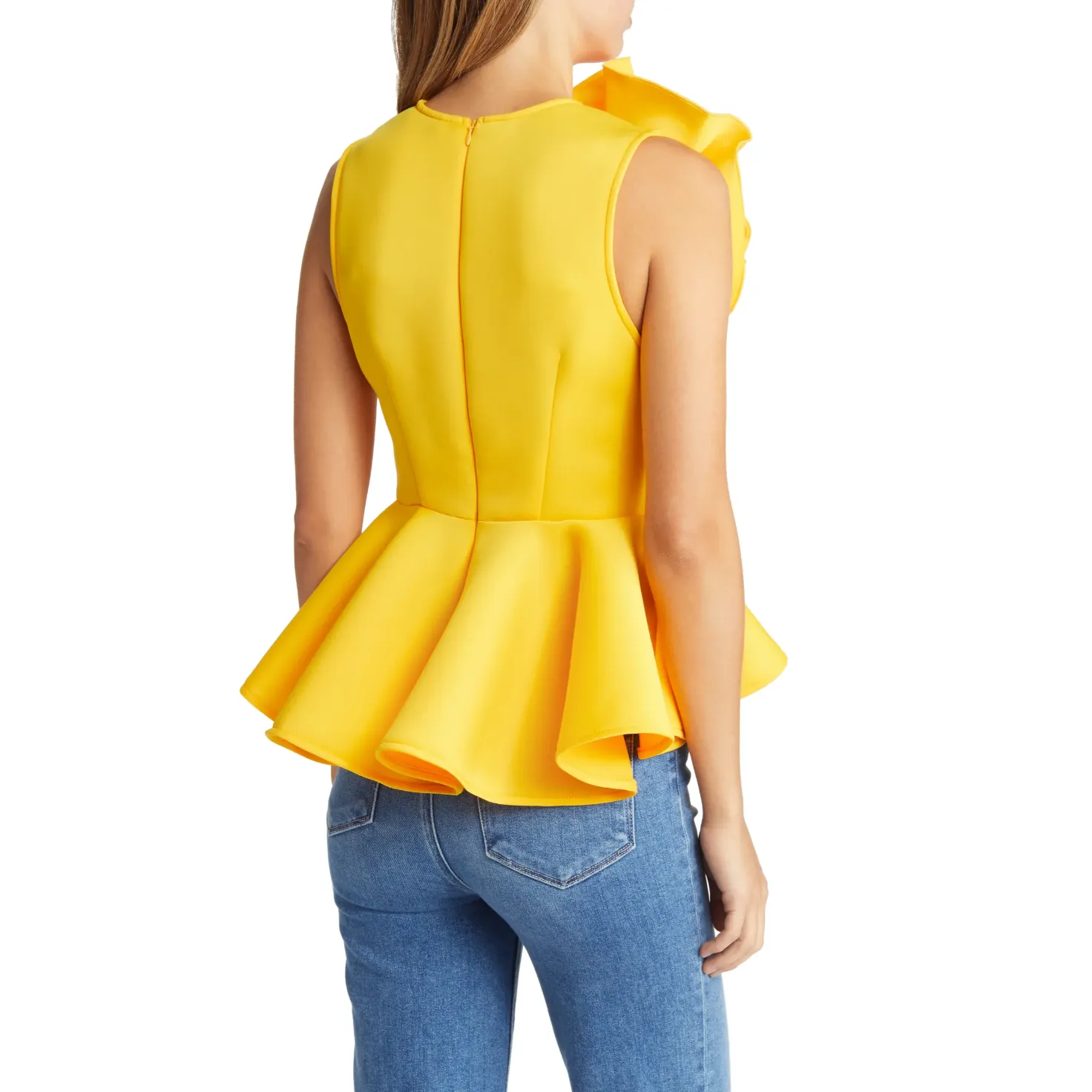 Coco Corsage Peplum Top