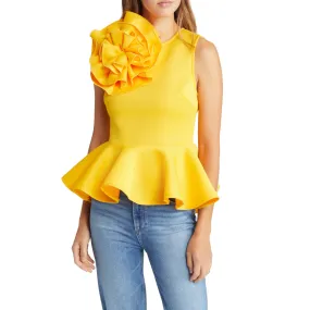 Coco Corsage Peplum Top