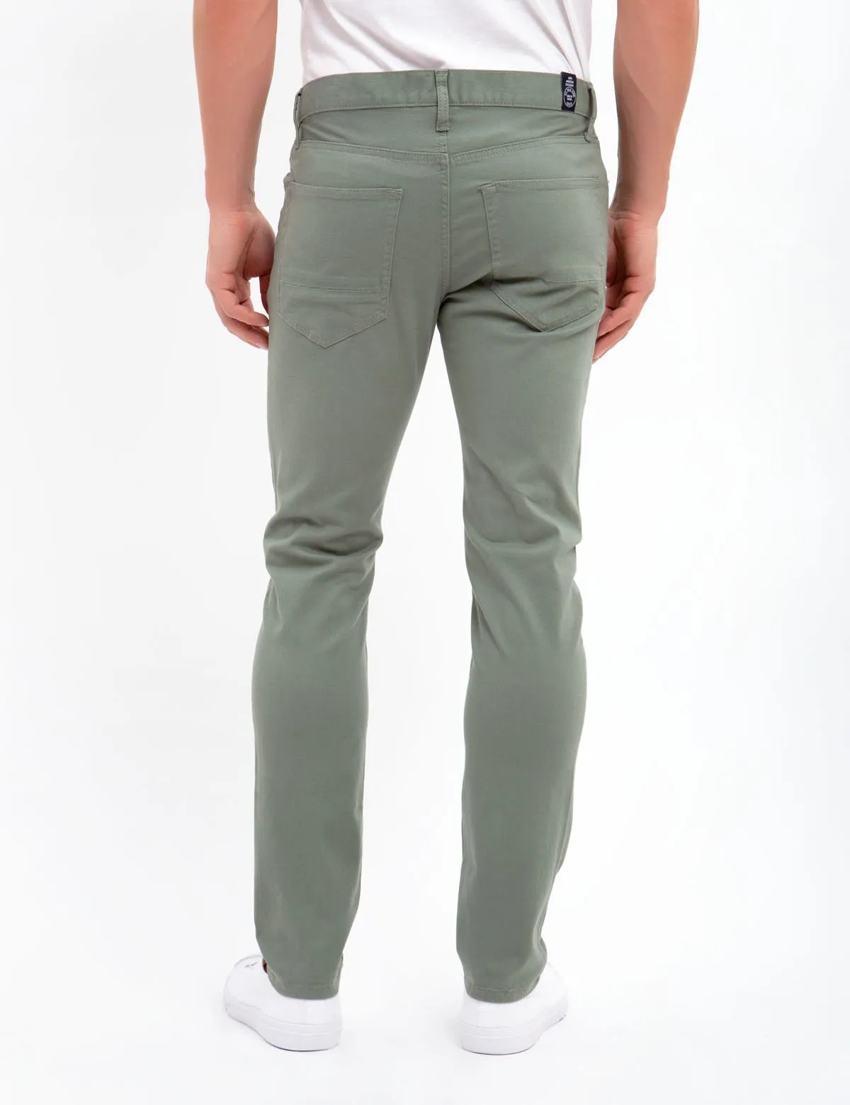 COMFORT STRETCH TWILL SLIM PANTS