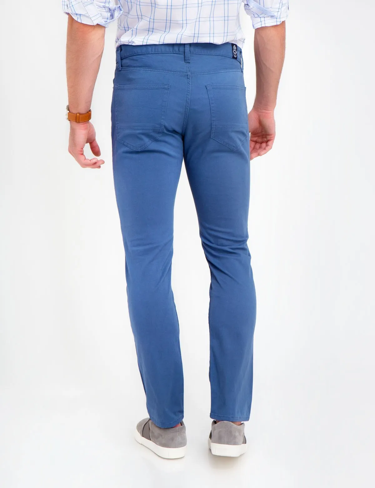 COMFORT STRETCH TWILL SLIM PANTS