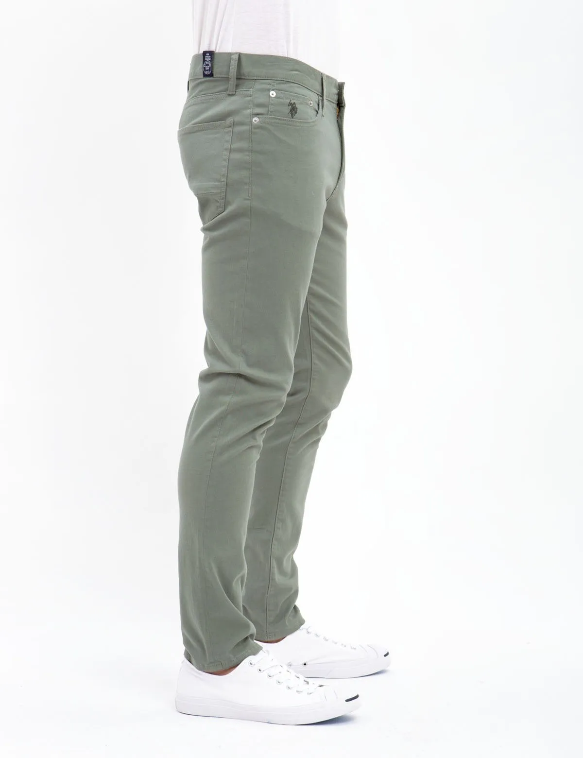 COMFORT STRETCH TWILL SLIM PANTS