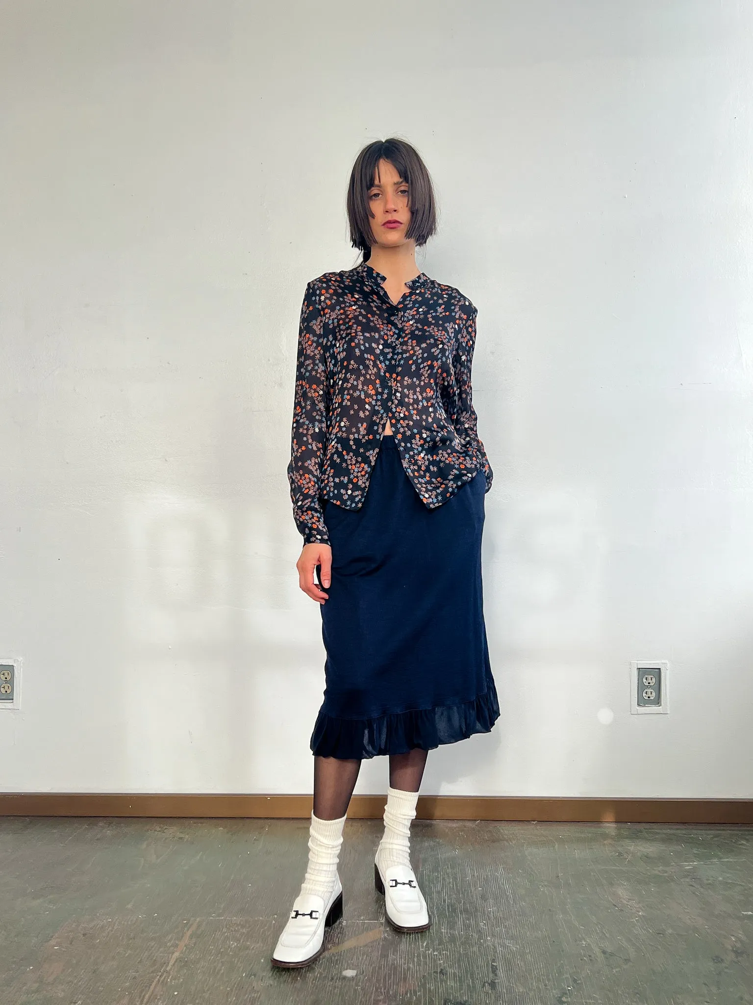 Comme des Garcons Ruffle Hem Skirt (S)