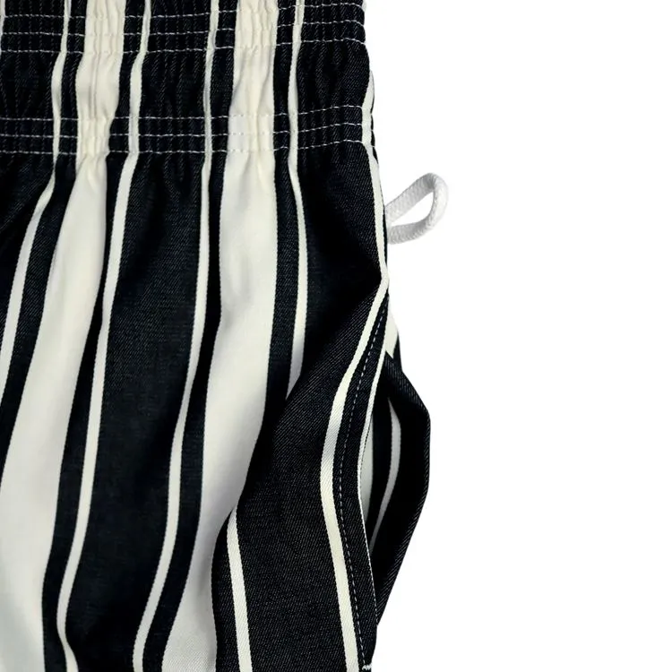 Cookman Chef Pants - Awning Stripe : Black