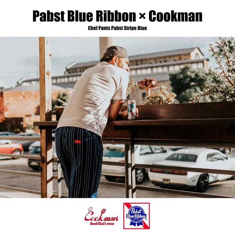 Cookman Chef Pants - Pabst Stripe : Blue