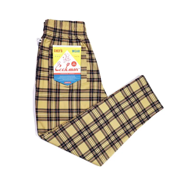 Cookman Chef Pants - Tartan Beige