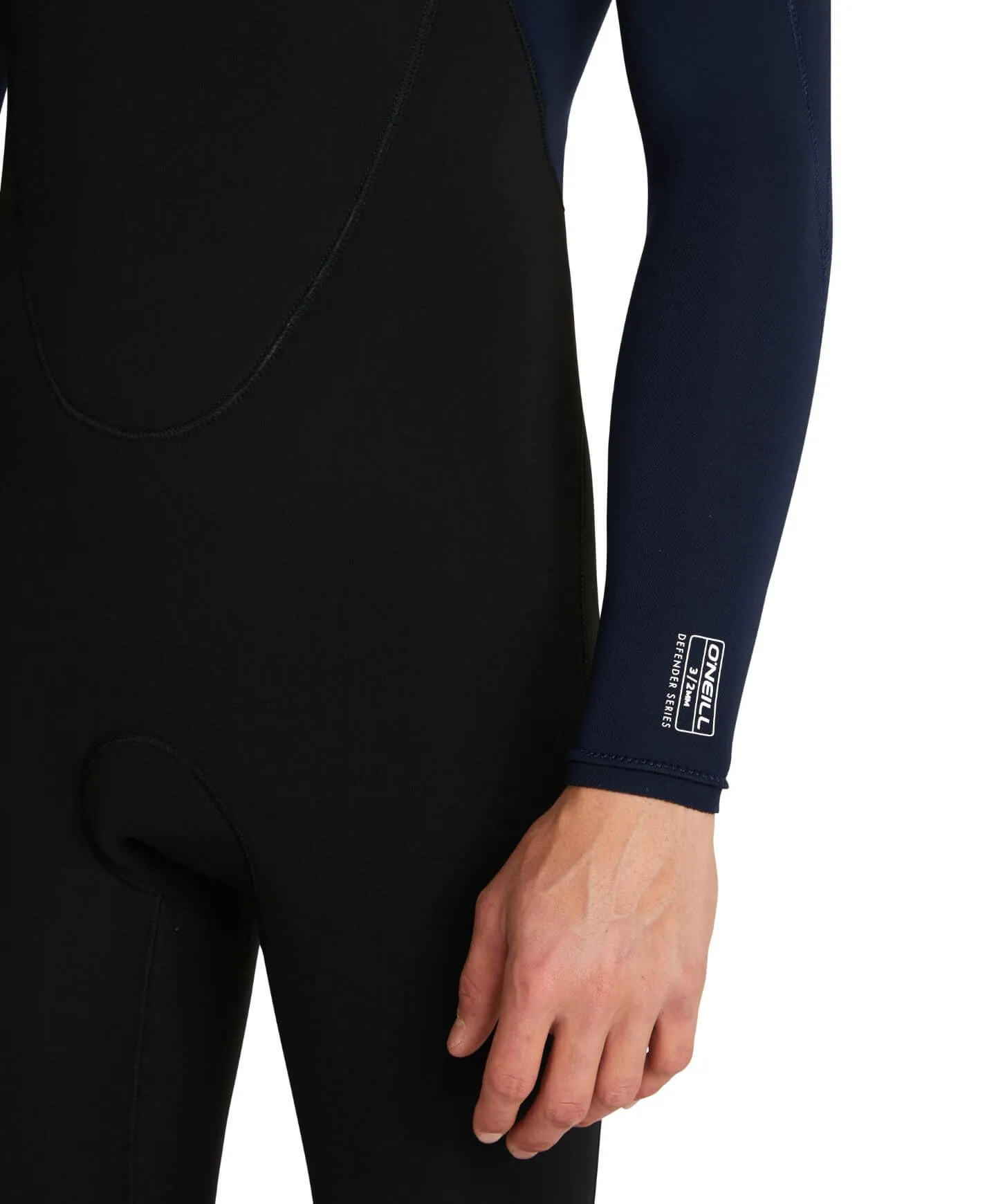 Defender 3/2mm Steamer Back Zip Wetsuit - Abyss