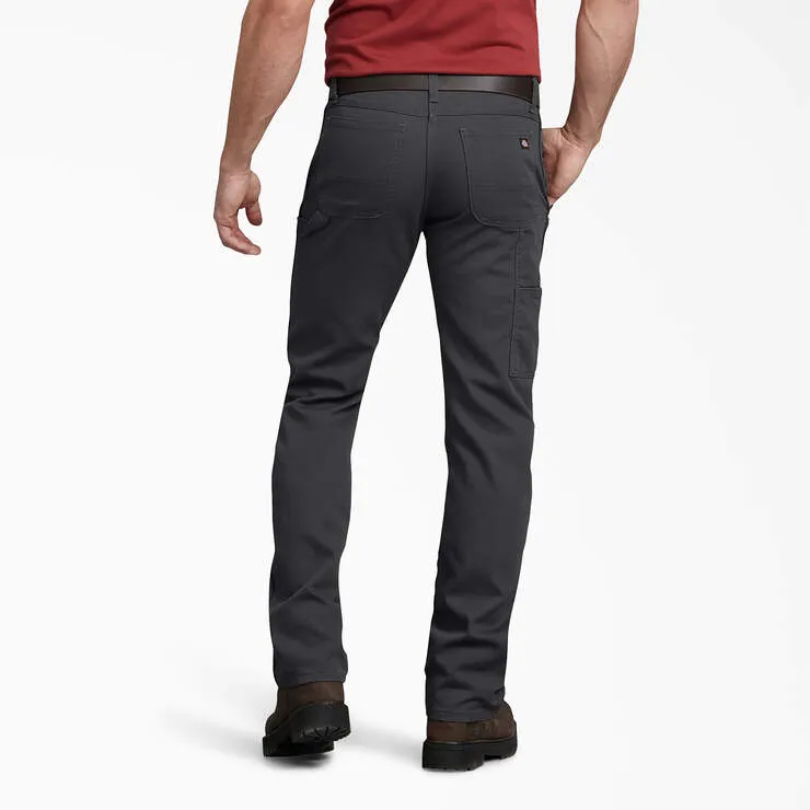 Dickies - Men's FLEX Regular Fit Duck Carpenter Pants - DP802 Grey