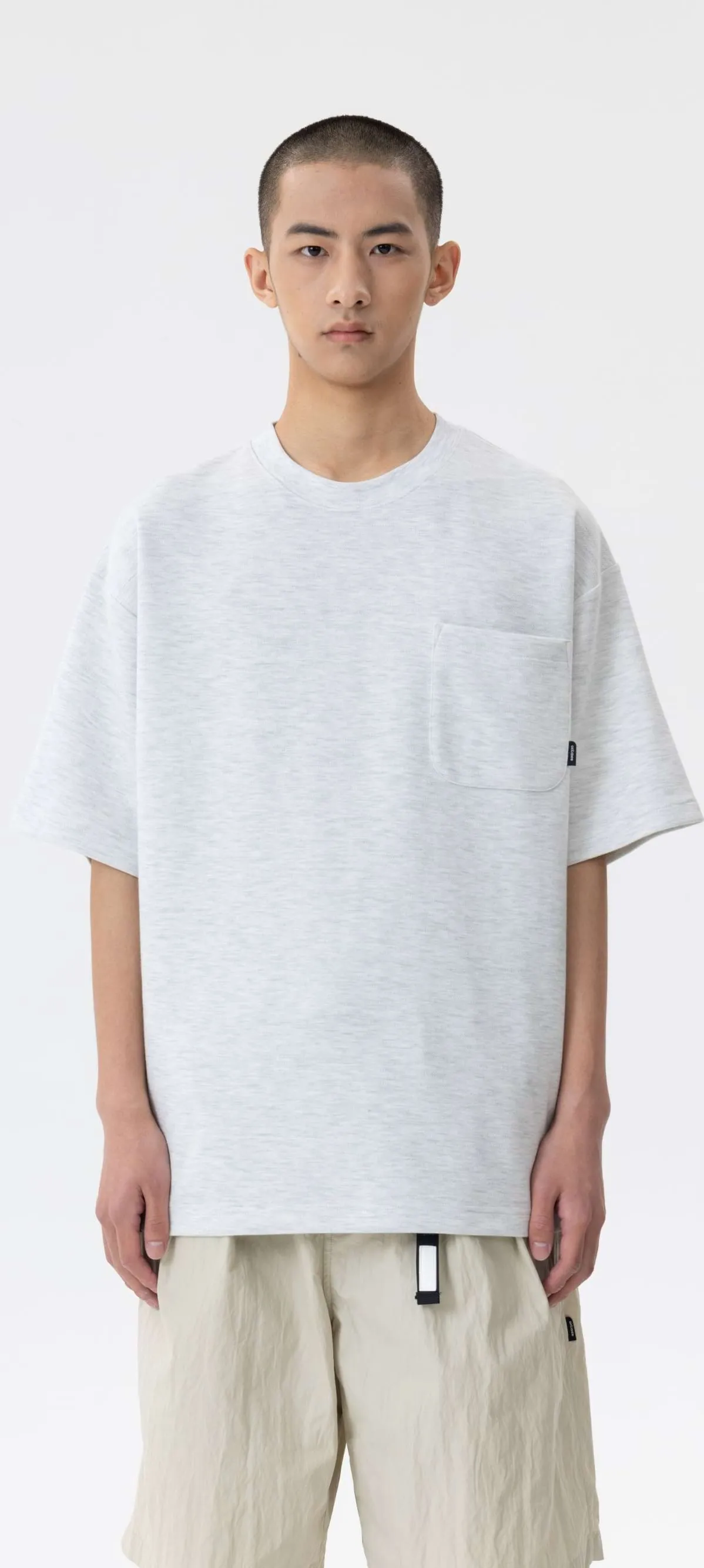 Drop Shoulder T-Shirt with Pocket