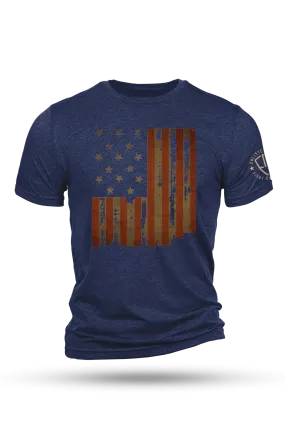 Enlisted 9 - Tri-Blend T-Shirt - Oh Say Can You See