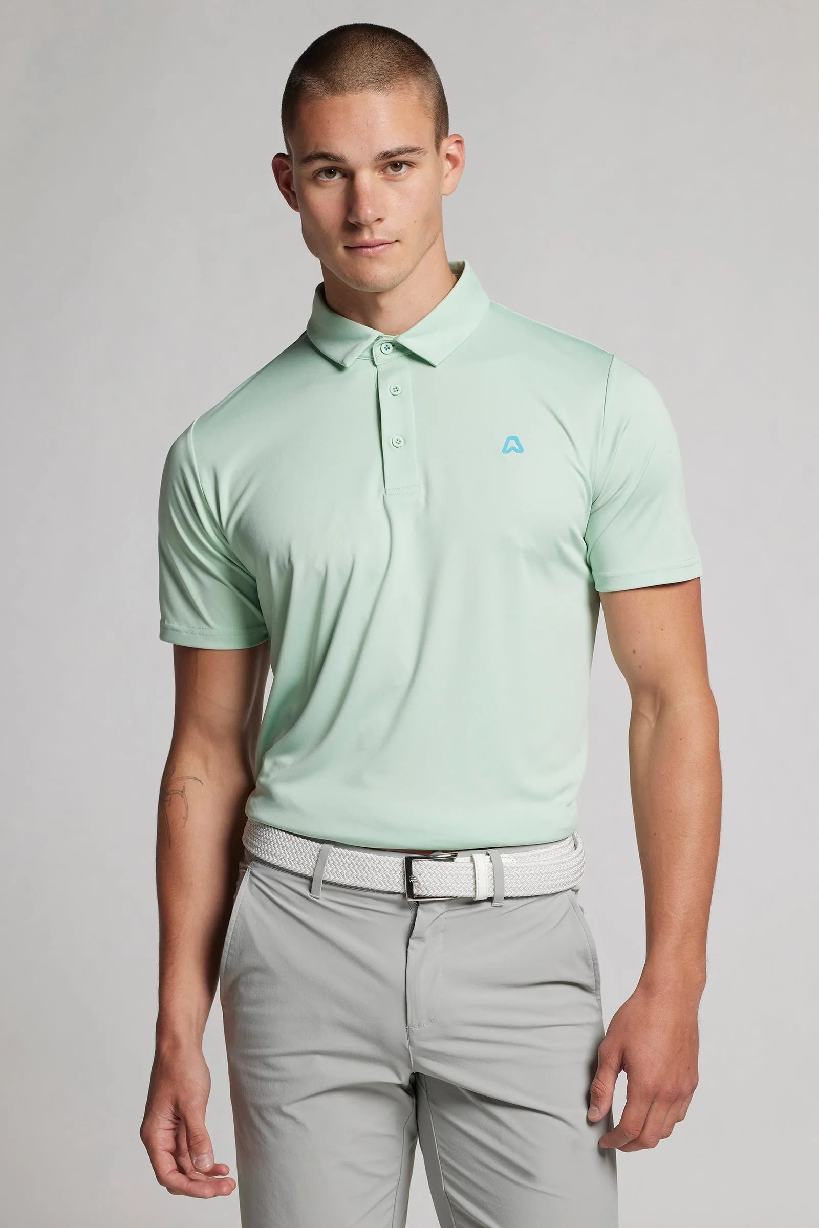 Essentials Regular Fit Core Polo - Putting Green